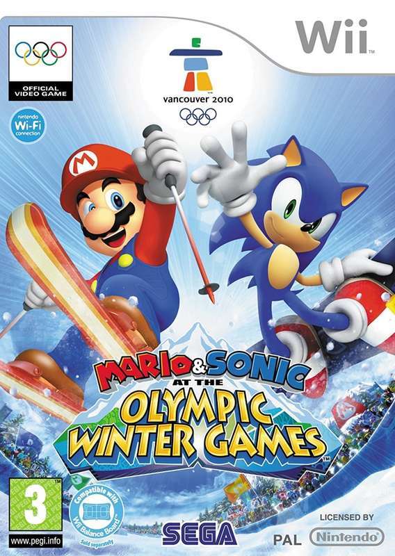 Wii Mario & Sonic At The Olympic Winter Games
