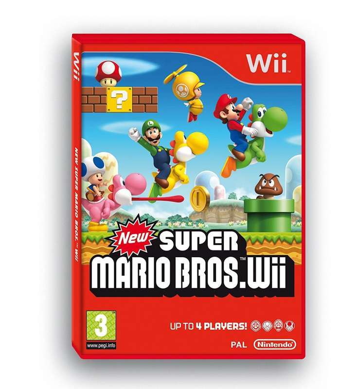Super Mario Bros Wii New