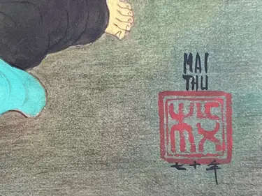 Mai Thrung Thu - Signed & Numbered Lithograph
