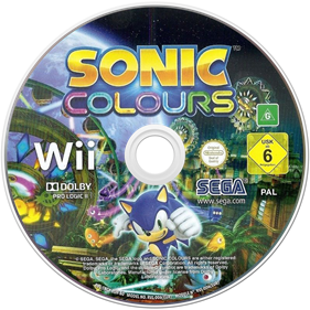 Wii Sonic Colours Wii