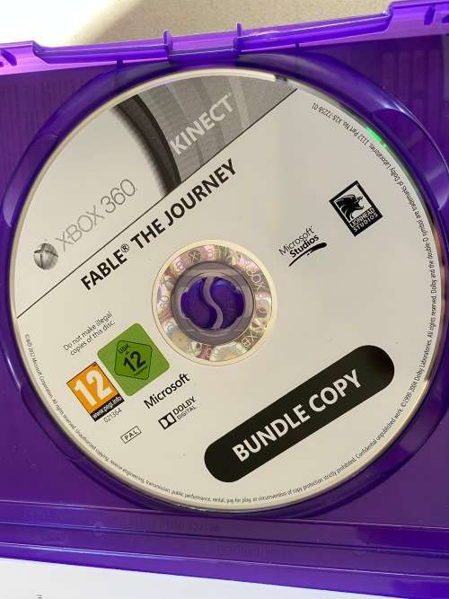 Fable The Journey Xbox360 Kinect Bundle Copy Xbox 360