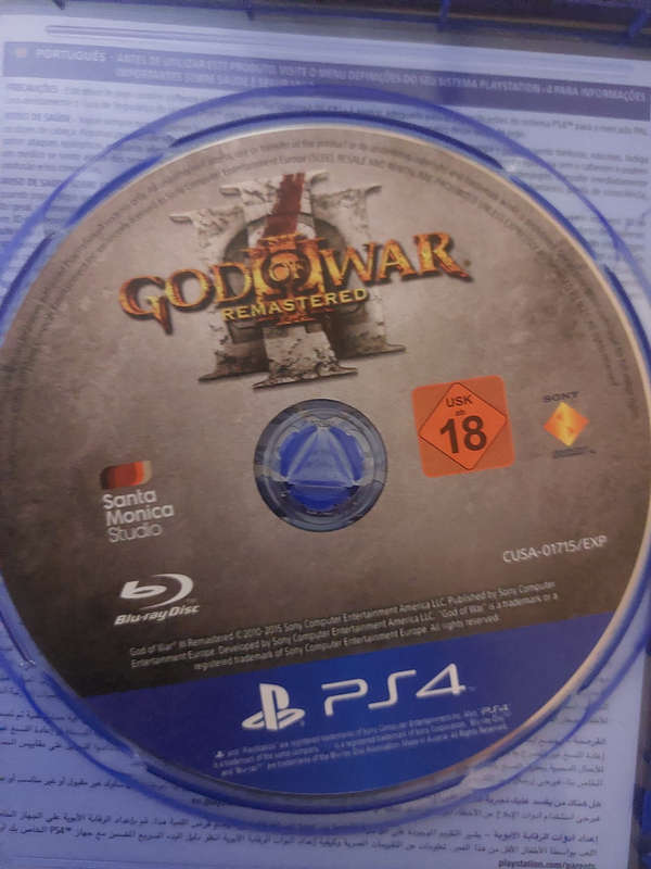 PS4 God Of War III Remastered (PS4)
