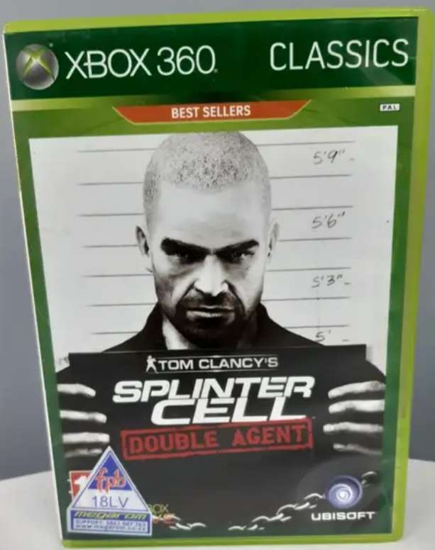 TOM CLANCY'S SPLINTER CELL DOUBLE AGENT  XBOX 360 (CLASSICS)
