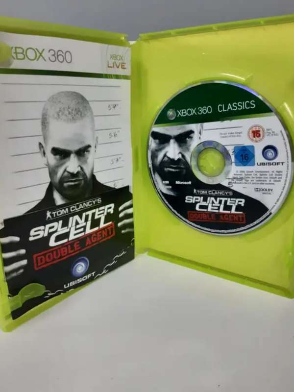TOM CLANCY'S SPLINTER CELL DOUBLE AGENT  XBOX 360 (CLASSICS)