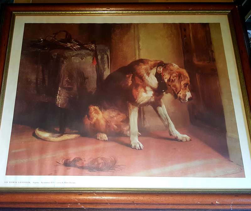 Lithograph Vintage Sir Edwin Landseer Art