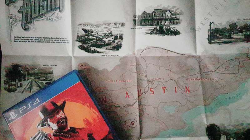 PS4 Red Dead Redemption 2 PS4 + MAP PS4