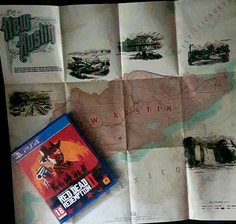 PS4 Red Dead Redemption 2 PS4 + MAP PS4