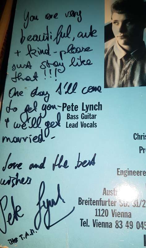 The Yell - About You Signed Vinyl