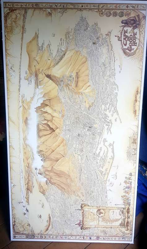 Africana Map Cape of Good Hope Africana
