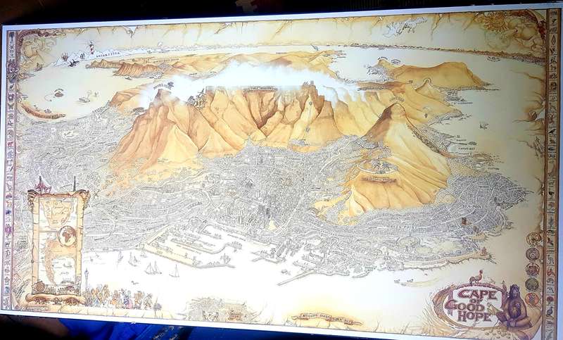 Africana Map Cape of Good Hope Africana