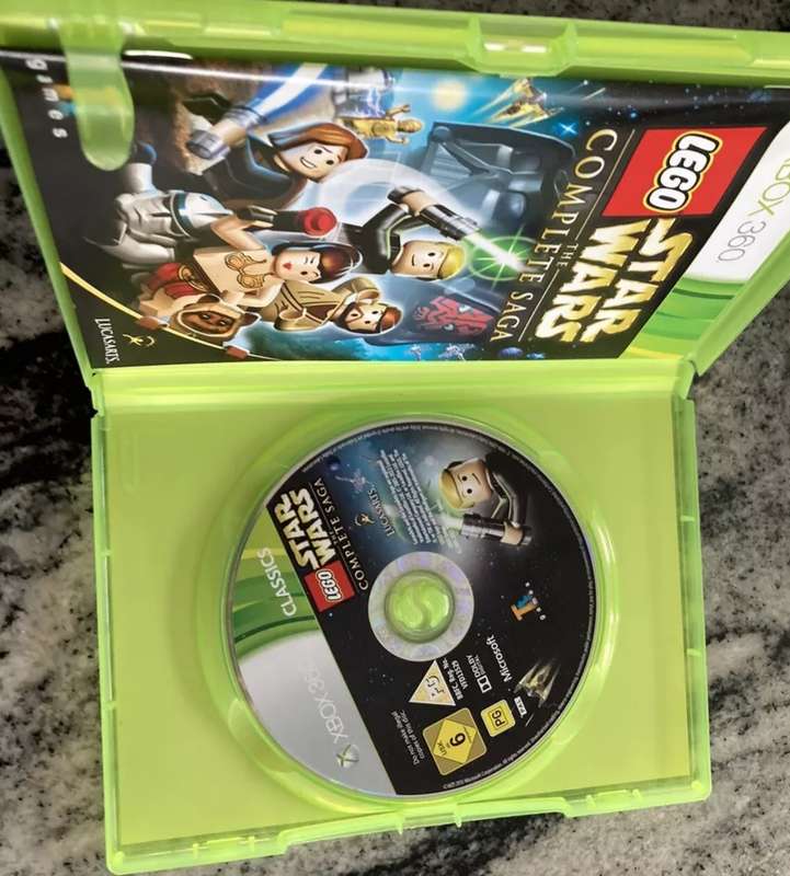 Xbox360 Lego Star Wars xbox 360 Manual The Complete Saga Xbox 360