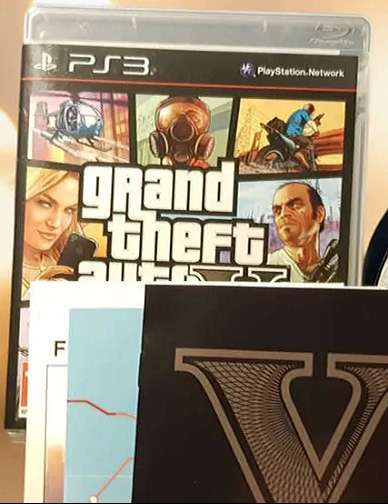 PS3 GTA Map PS3 Grand Theft Auto 5 (GTA V) PS3