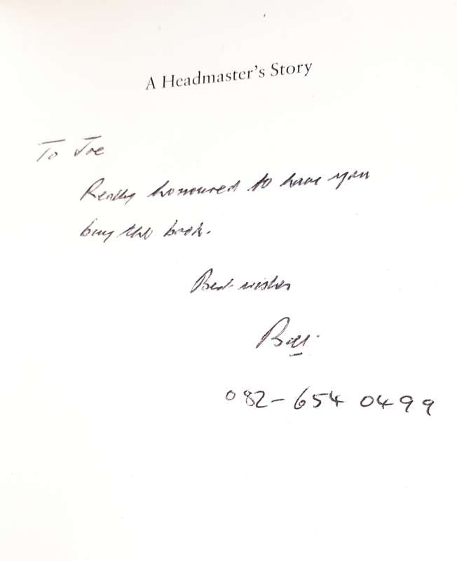A Headmasters Story - Bill Schroder