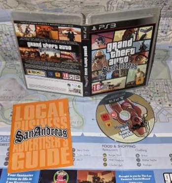 PS3 GTA Grand Theft Auto San Andreas