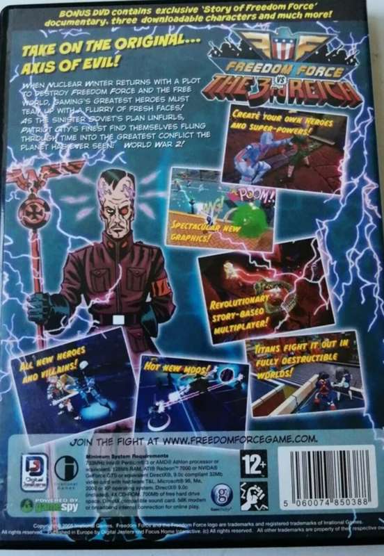 Freedom Force Vs the 3rd Reich PC (CD)