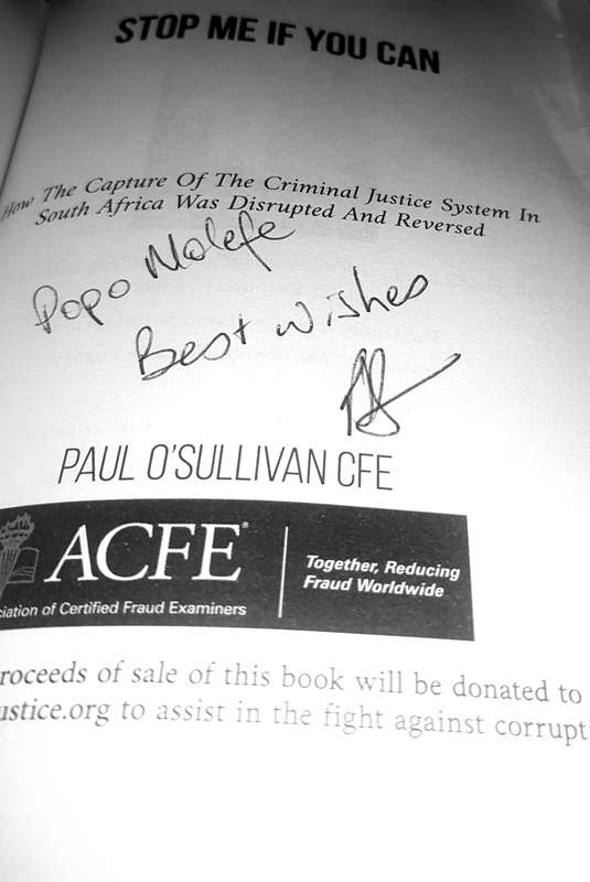 Stop Me if You Can: How the Capture of the Criminal Justice System in South Africa was Disrupted and