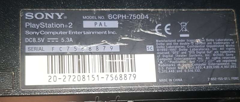 PS2 Console Slim