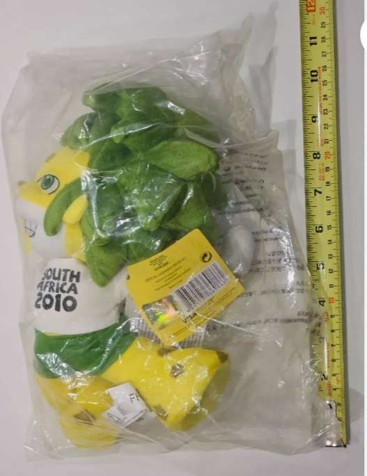 Zakumi New Sealed Official South Africa World Cup 2010 Zakumi football FIFA mascot