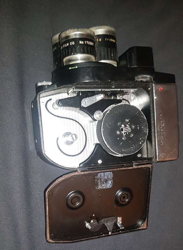 Fujica 8 E E 3 Vintage Camera 8mm Reel Film Camera w/ Three Lenses