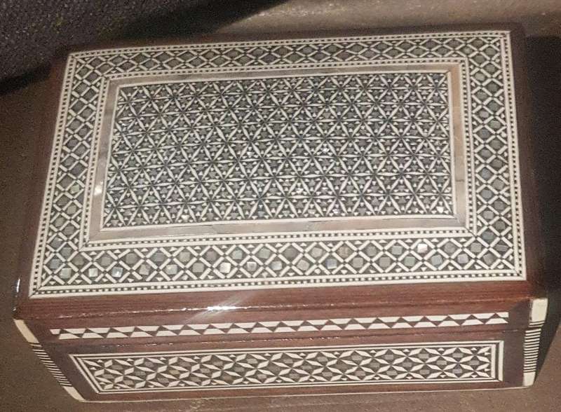 Mother of Pearl Jewelry Box
