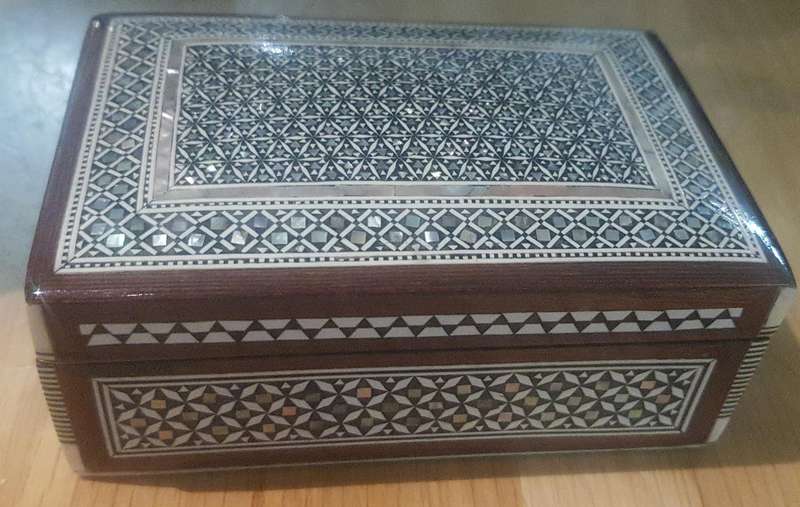 Mother of Pearl Jewelry Box