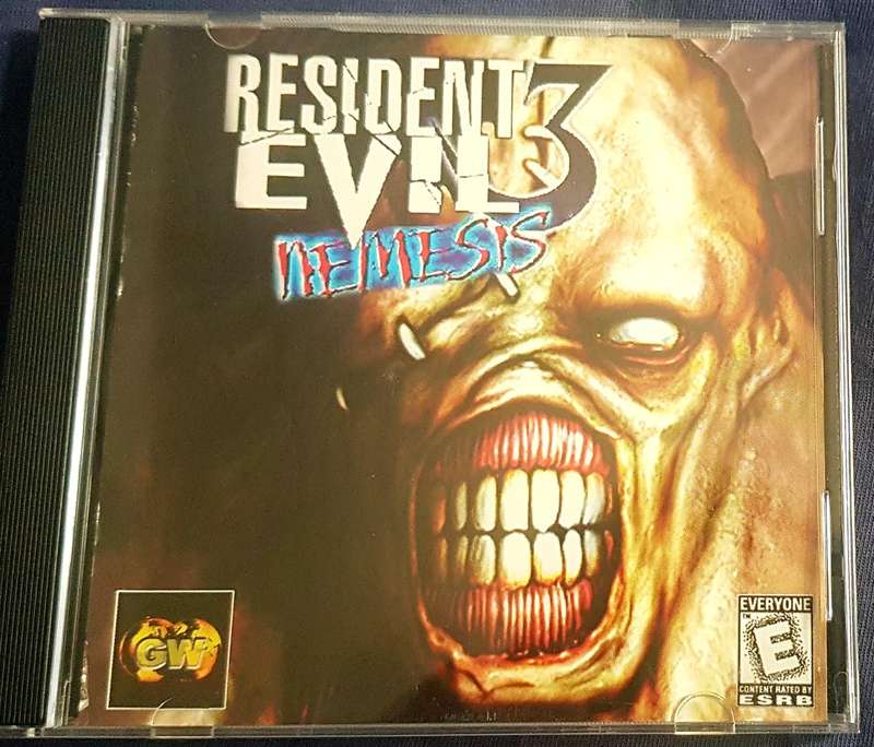 RESIDENT EVIL 3 NEMESIS PC CD