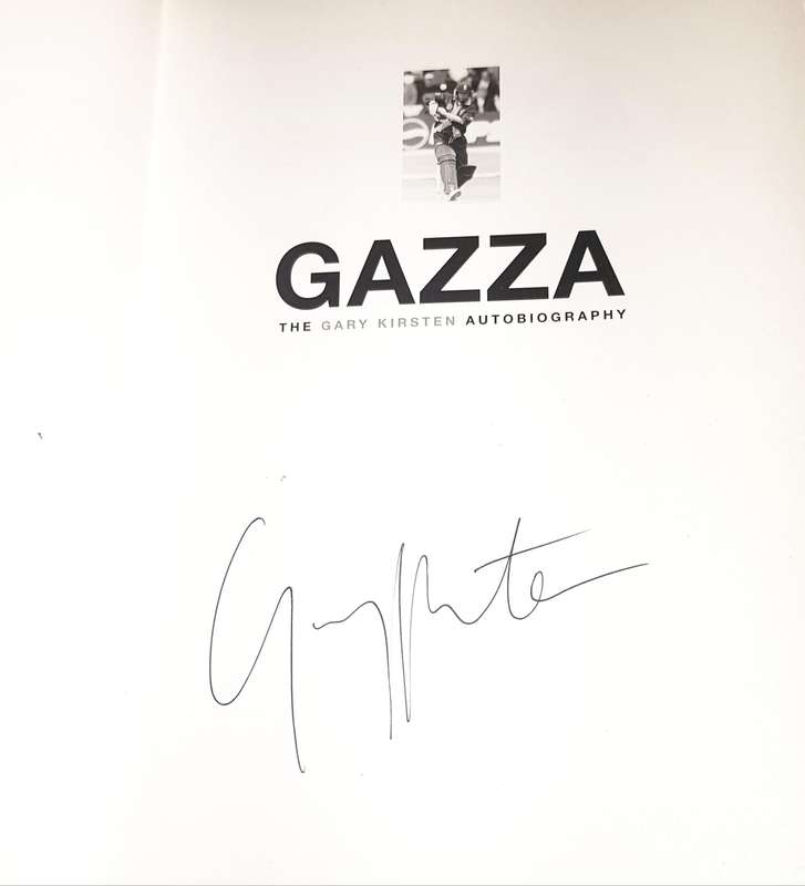 Gazza Signed The Gary Kirsten Story