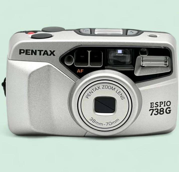 Pentax Espio 738 Point Shoot 35mm Film Camera