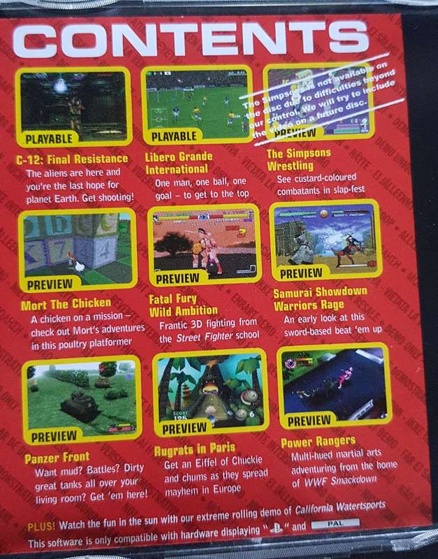 Euro Demo PS1
