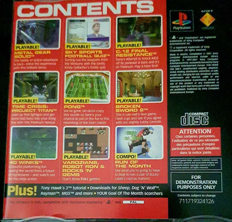 Euro Demo PS1