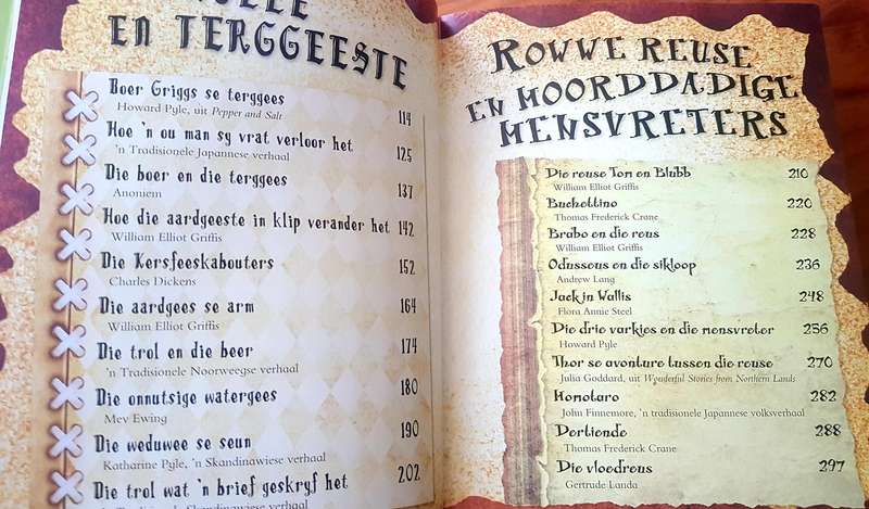 50 Monster Stories Afrikaans