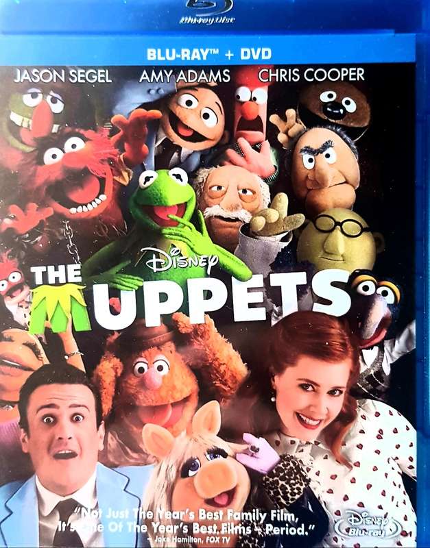 The Muppets Bluray & Dvd Discs
