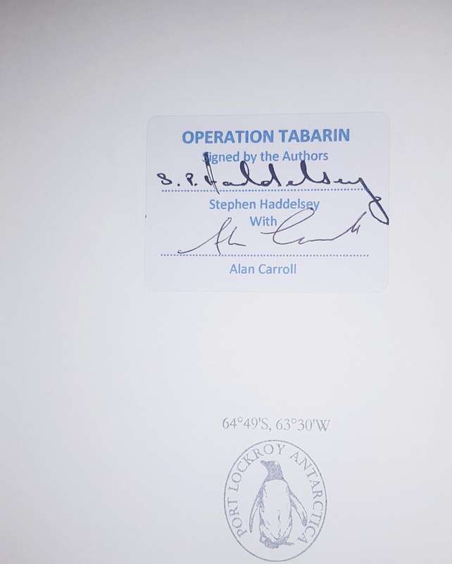 Operation Tabarin SIGNED Britain's Secret Wartime Expedition Antarctica 44-46