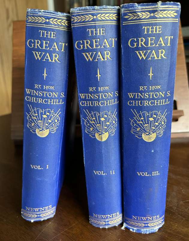 Winston Churchill The Great War First Edition