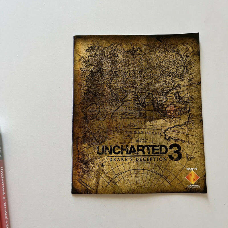 PS3 Uncharted 3 Drake's Deception with Manual (PS3)