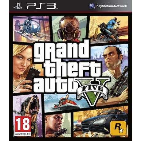 PS3 GTA Map PS3 Grand Theft Auto 5 (GTA V) PS3