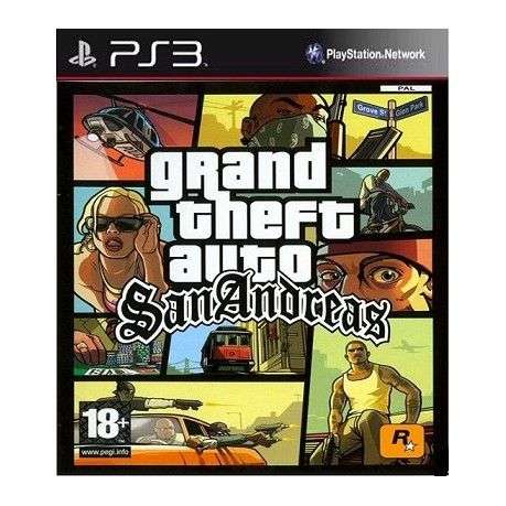 PS3 GTA Grand Theft Auto San Andreas