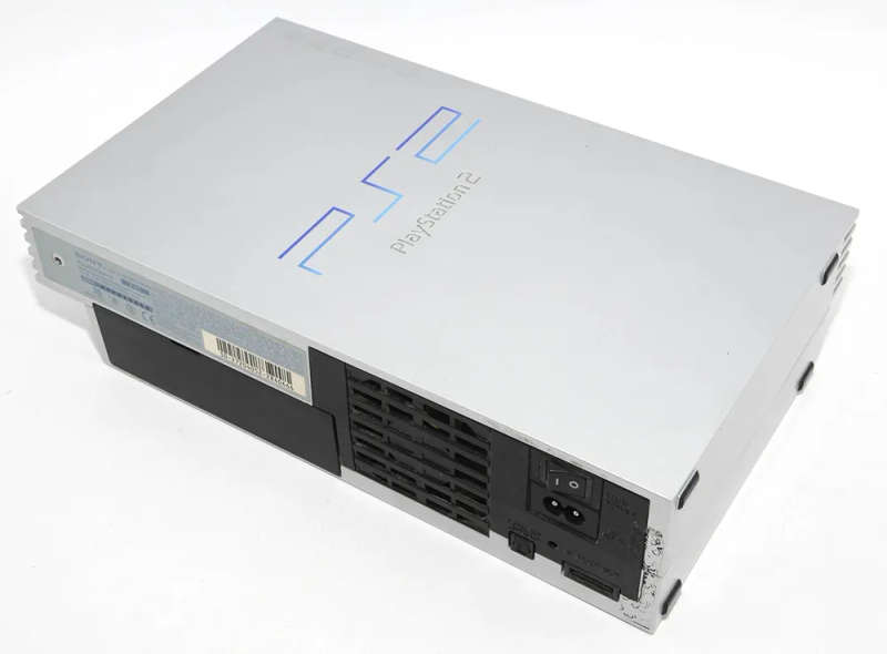 PlayStation 2 PS2 Console Satin Silver SCPH 50004