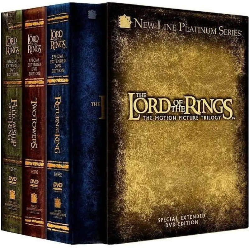 Dvd Box Set Lord of the Rings Trilogy (Extended Edition Box Set) DVD