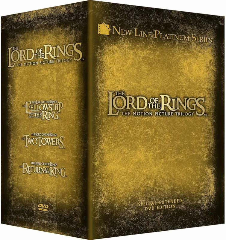 Dvd Box Set Lord of the Rings Trilogy (Extended Edition Box Set) DVD