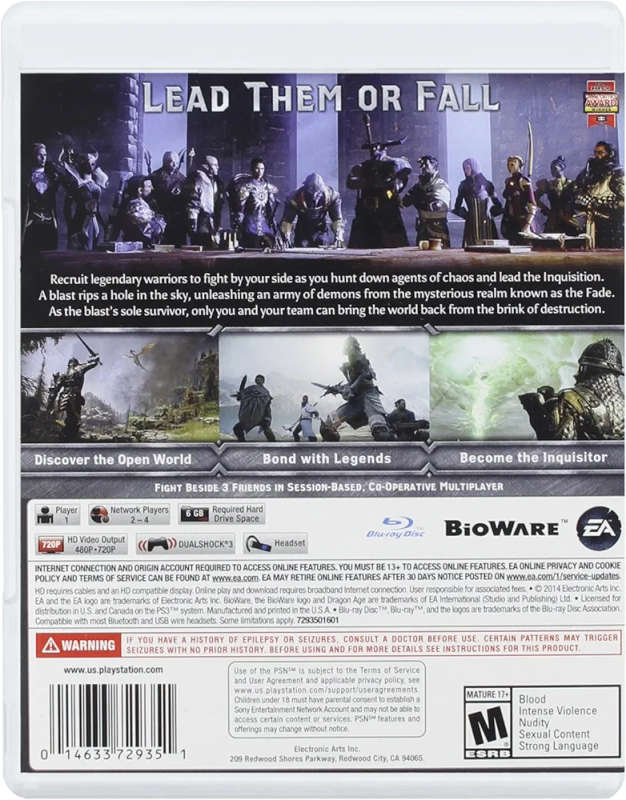 DRAGON AGE INQUISITION (PS3)