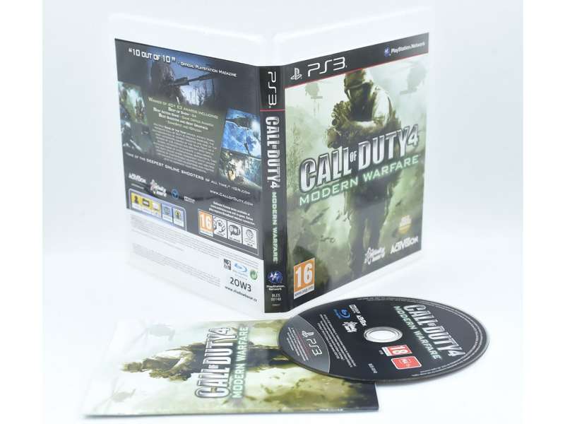 PS3 CALL OF DUTY 4 MODERN WARFARE (PS3) + Manual PS3