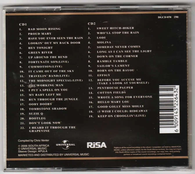 Creedence Clearwater Revival - Gold CD