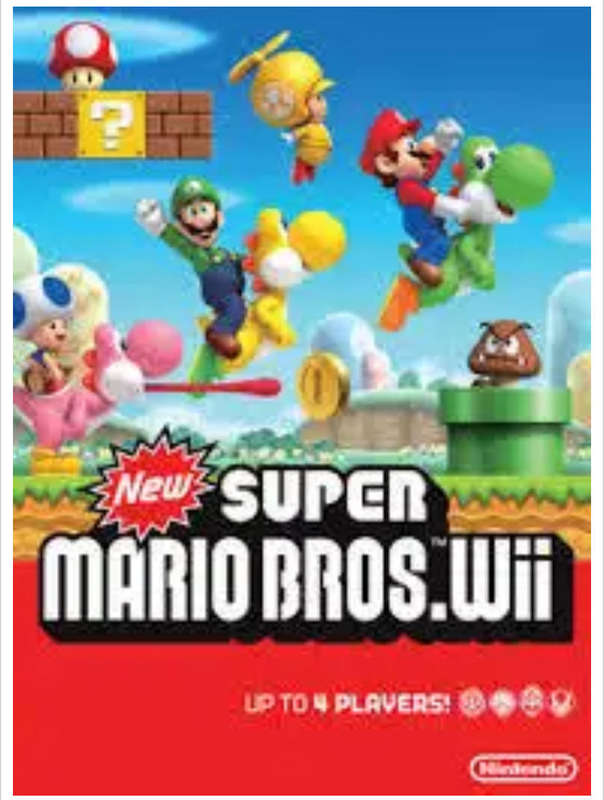 Wii New Super Mario Bros
