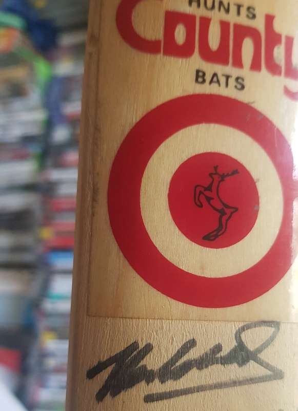 Cricket Signed Bat Proteas 1992 WC Cricket Team