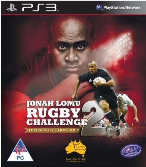 JONAH LOMU RUGBY CHALLENGE 2 The Lions Tour Edition PS3