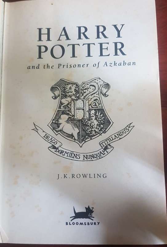 Harry Potter Prisoner of Azkaban hardcover