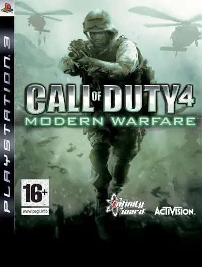PS3 CALL OF DUTY 4 MODERN WARFARE (PS3) + Manual PS3