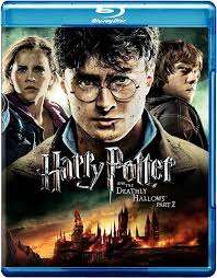 Harry Potter & The Deathly Hallows Part 1 & Part 2  (4 discs Blu Ray DVD)