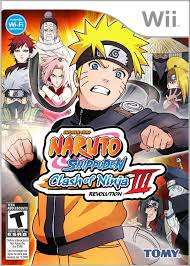 Wii Naruto Shippuden Clash of Ninja Revolution 3 Wii Factory Sealed